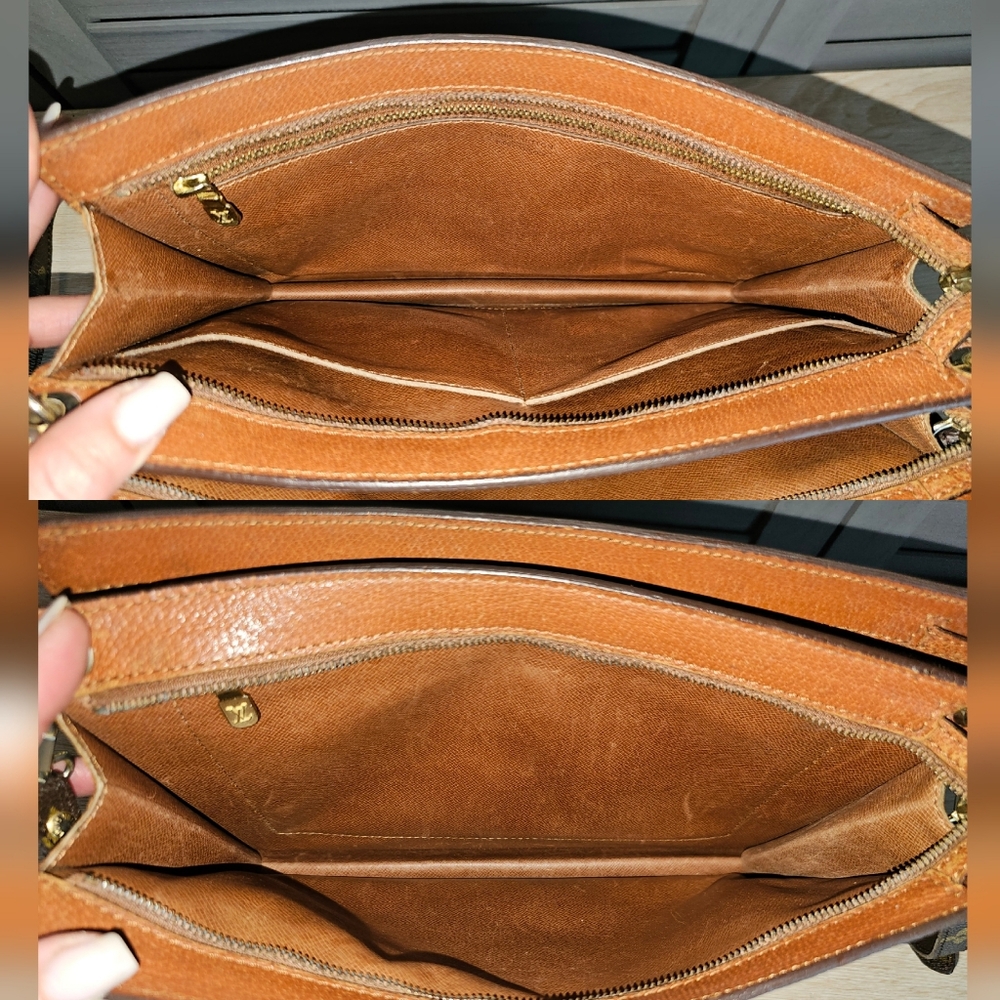 Authentic LOUIS VUITTON Monogram Enghien Shoulder Crossbody Bag - Picture 12 of 16